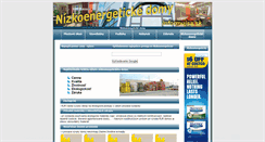Desktop Screenshot of nizkoenergeticke-domy.informujsa.sk